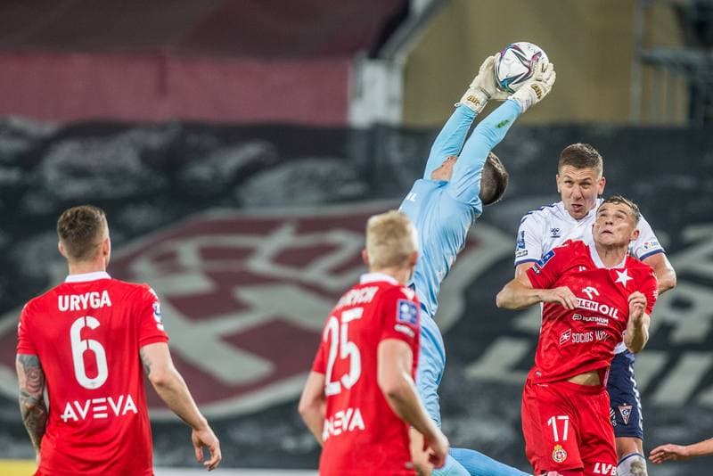 Football. PKO BP Ekstraklasa. Gornik Zabrze - Wisla Krakow. 16.10.2021