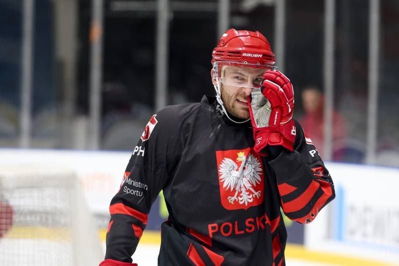 Ice Hockey. Poland national team. Training. 24.04.2024