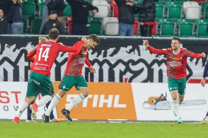 Football. Fortuna I Liga. Zaglebie Sosnowiec - Arka Gdynia. 12.11.2023