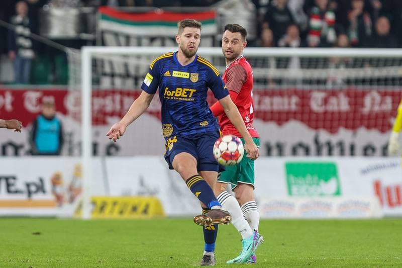 Football. Fortuna I Liga. Zaglebie Sosnowiec - Arka Gdynia. 12.11.2023