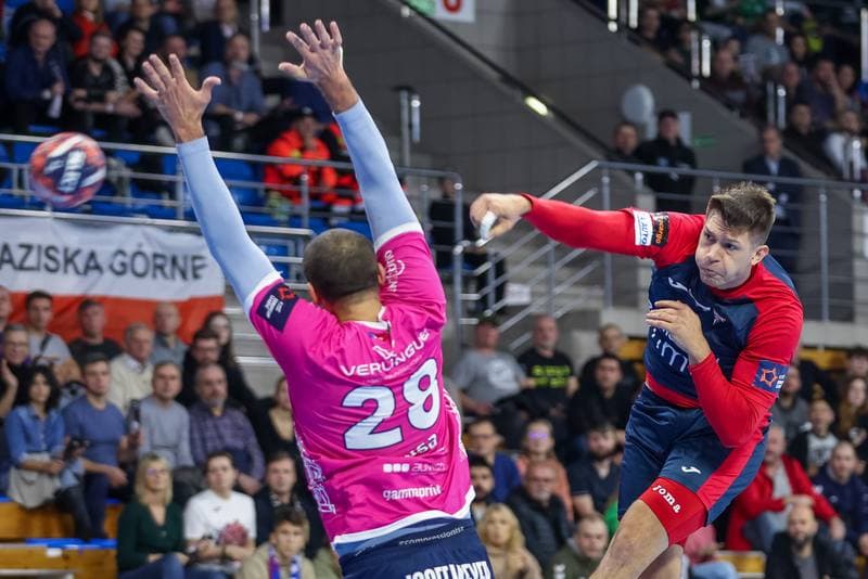 Handball. EHF European League. Gornik Zabrze - HC Kriens-Luzern. 14.11.2023