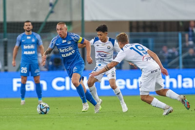 Football. PKO BP Ekstraklasa. Ruch Chorzow - Stal Mielec. 01.09.2023