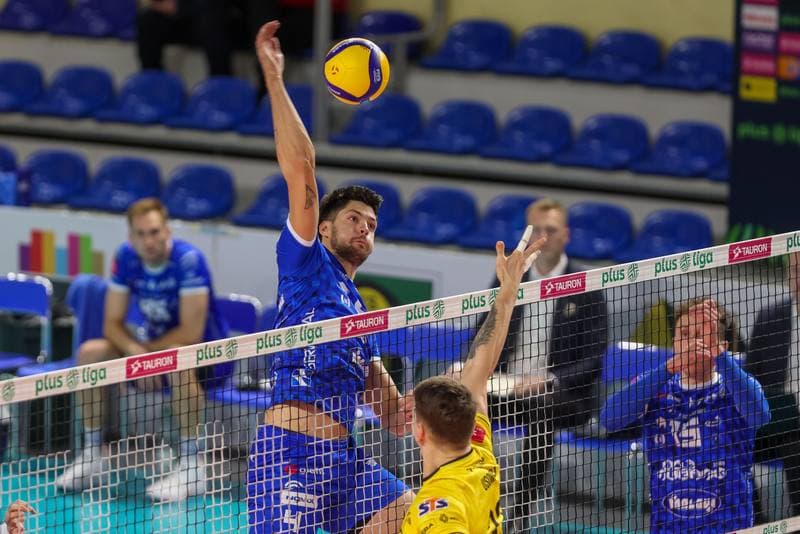 Volleyball. PlusLiga. GKS Katowice - Slepsk Malow Suwalki. 30.10.2023