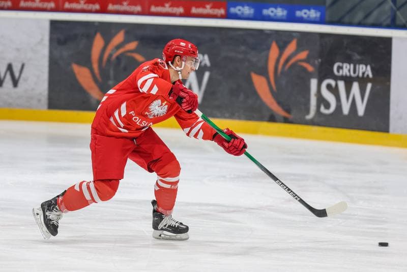 Ice Hockey. Poland national team. Training. 10.12.2023