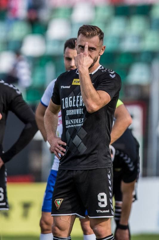 Football. Fortuna I Liga. Zaglebie Sosnowiec - Podbeskidzie Bielsko-Biala. 24.10.2021