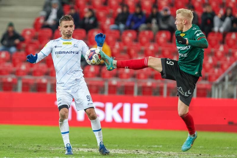 Football. Fortuna I Liga. GKS Tychy - Stal Rzeszow. 17.12.2023