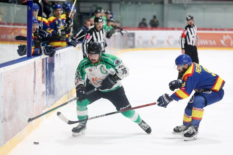 Ice Hockey. Tauron Hokej Liga. JKH GKS Jastrzebie - PZU Podhale Nowy Targ. 07.01.2024