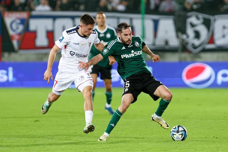 Football. PKO BP Ekstraklasa. Gornik Zabrze - Legia Warsaw. 01.04.2024