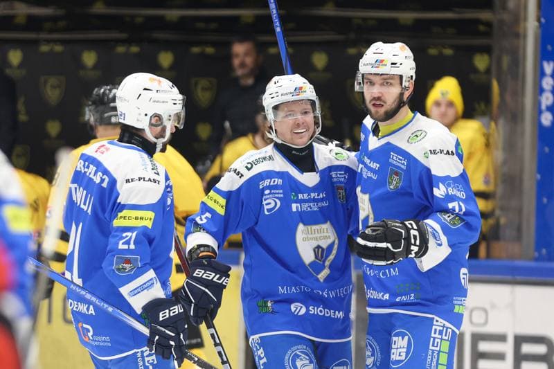 Ice Hockey. Tauron Hokej Liga. GKS Katowice - Re-Plast Unia Oswiecim. 05.01.2024