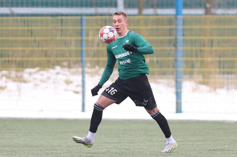 Football. Sparing. GKS Tychy - Hutnik Krakow. 13.01.2024