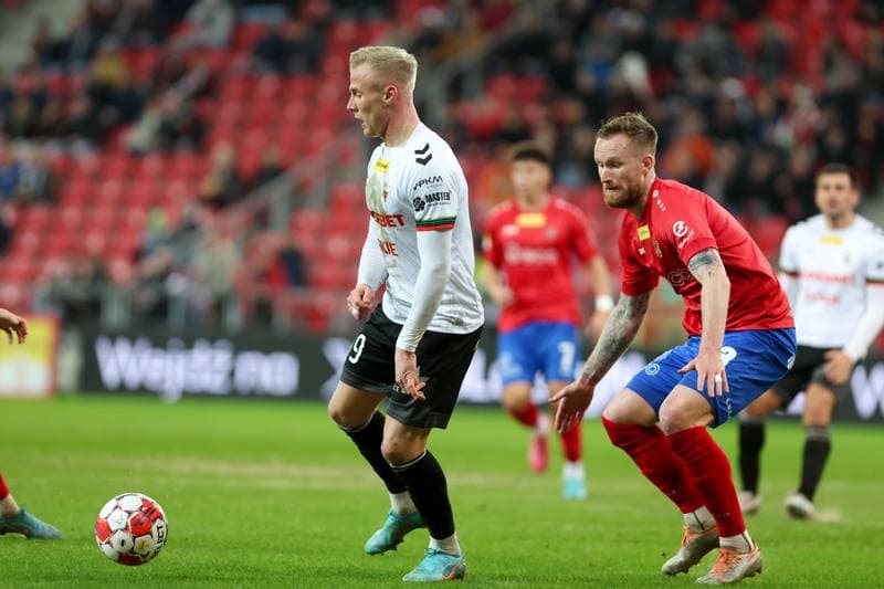 Football. Fortuna I Liga. GKS Tychy - Odra Opole. 16.02.2024