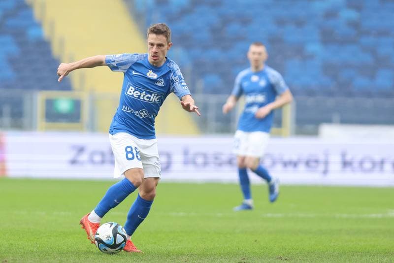 Football. PKO BP Ekstraklasa. Ruch Chorzow - Warta Poznan. 17.02.2024