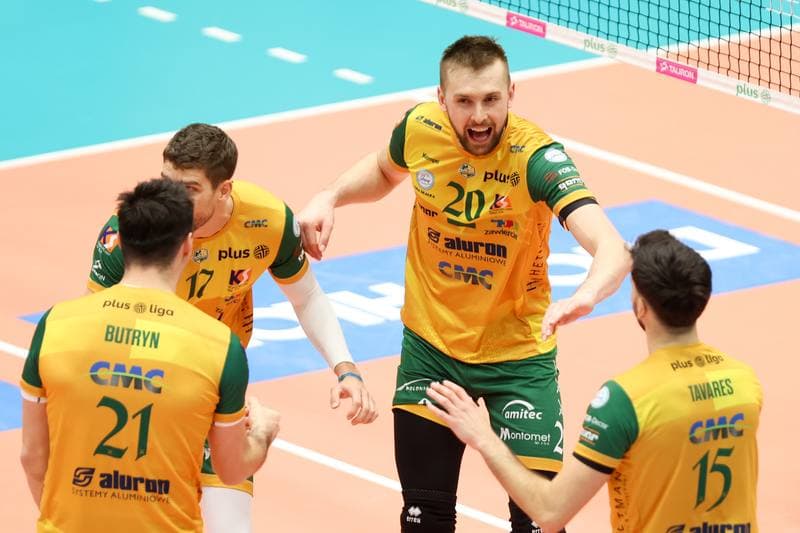 Volleyball. PlusLiga. Aluron CMC Warta Zawiercie - Asseco Resovia Rzeszow. 25.01.2024