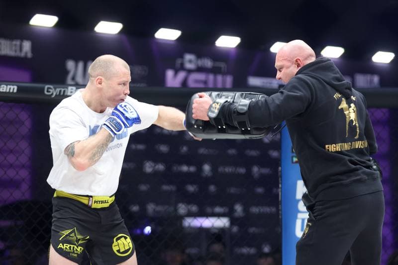 MMA. KSW. Training. 27.01.2024