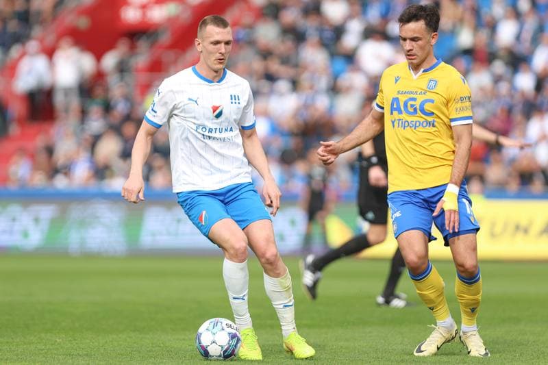 Football. Fortuna:Liga. Banik Ostrava - FK Teplice. 31.03.2024