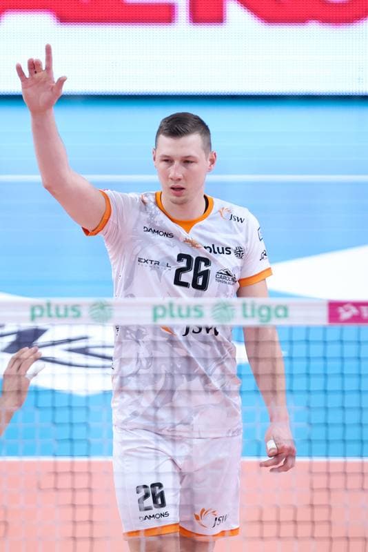 Volleyball. PlusLiga. Jastrzebski Wegiel - GKS Katowice. 03.02.2024