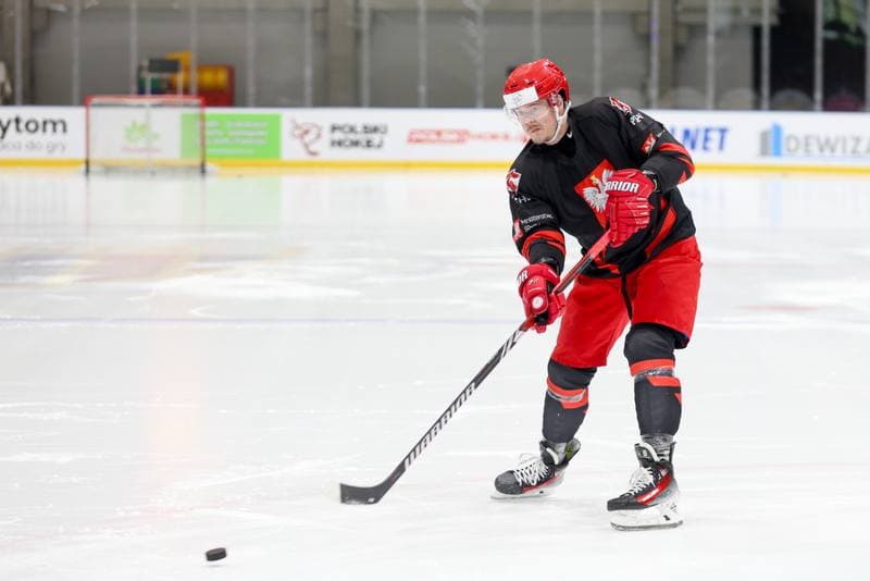 Ice Hockey. Poland national team. Training. 16.04.2024