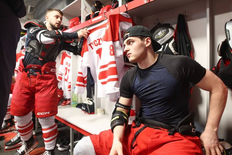 Ice Hockey. Friendly Match. Poland - Slovenia. 18.04.2024