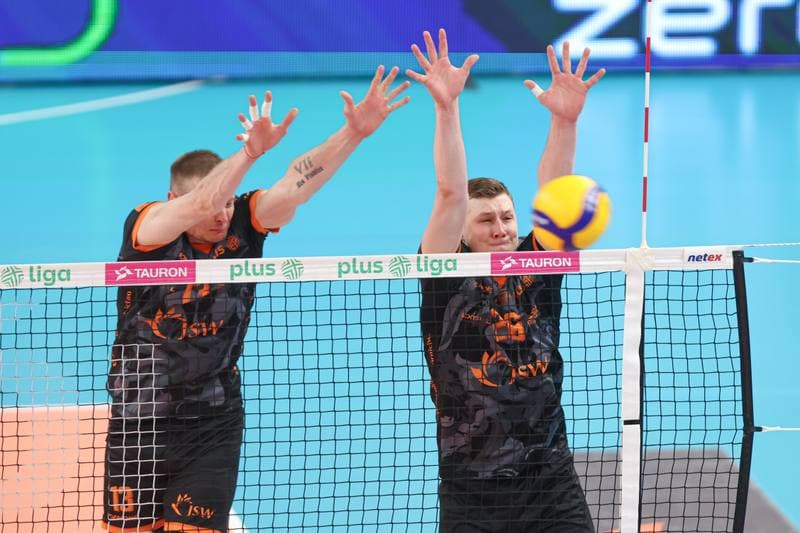 Volleyball. PlusLiga. Jastrzebski Wegiel - Aluron CMC Warta Zawiercie. 28.04.2024