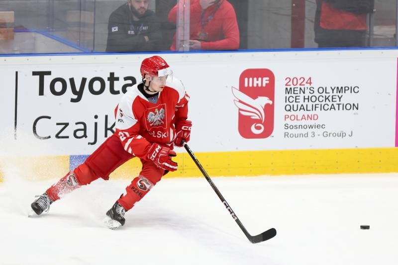 Ice Hockey. Olympic Qualification. Korea - Poland. 11.02.2024