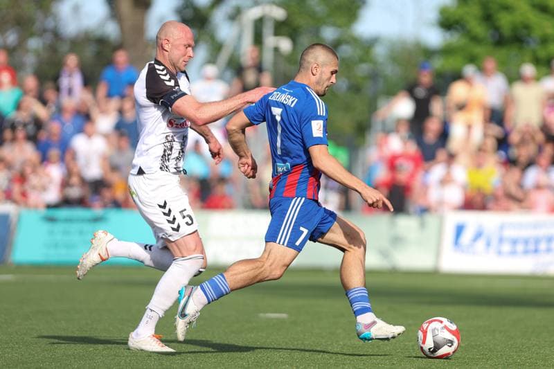 Football. II Liga. Polonia Bytom - Sandecja Nowy Sacz. 03.05.2024