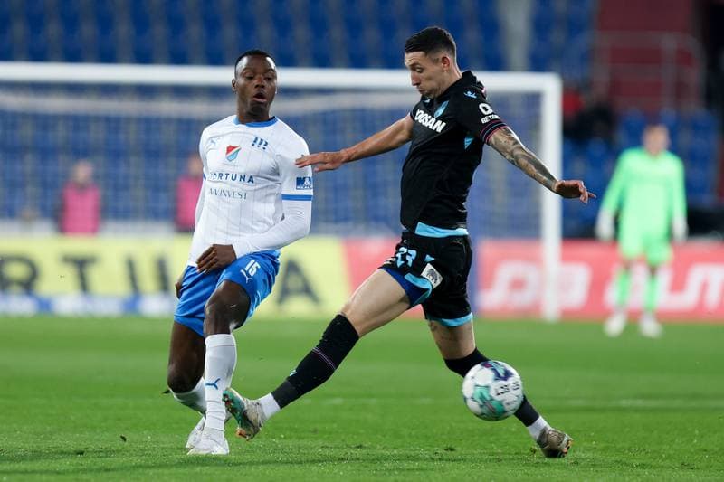 Football. Fortuna:Liga. Banik Ostrava - Viktoria Plzen. 13.02.2024