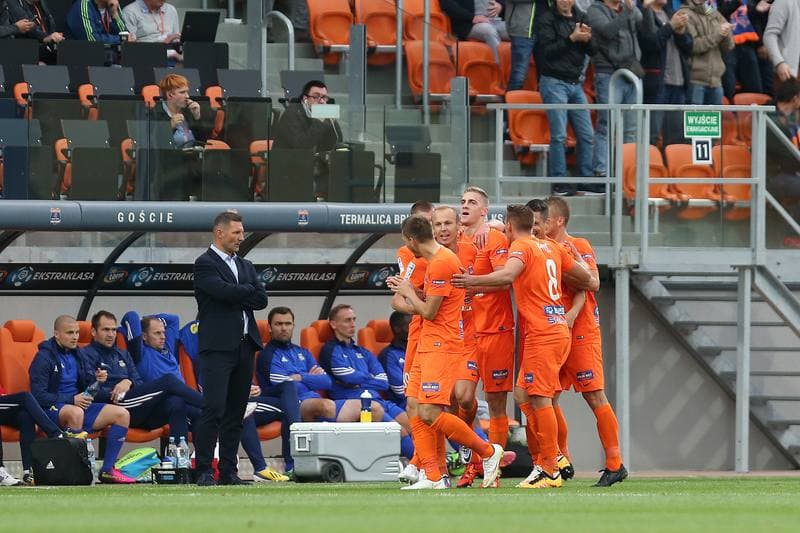 Football. Lotto Ekstraklasa. Bruk-Bet Termalica Nieciecza - Arka Gdynia. 18.07.2016