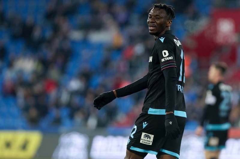 Football. Fortuna:Liga. Banik Ostrava - Viktoria Plzen. 13.02.2024