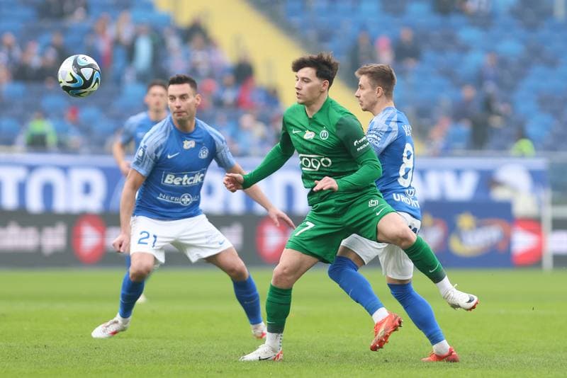 Football. PKO BP Ekstraklasa. Ruch Chorzow - Warta Poznan. 17.02.2024