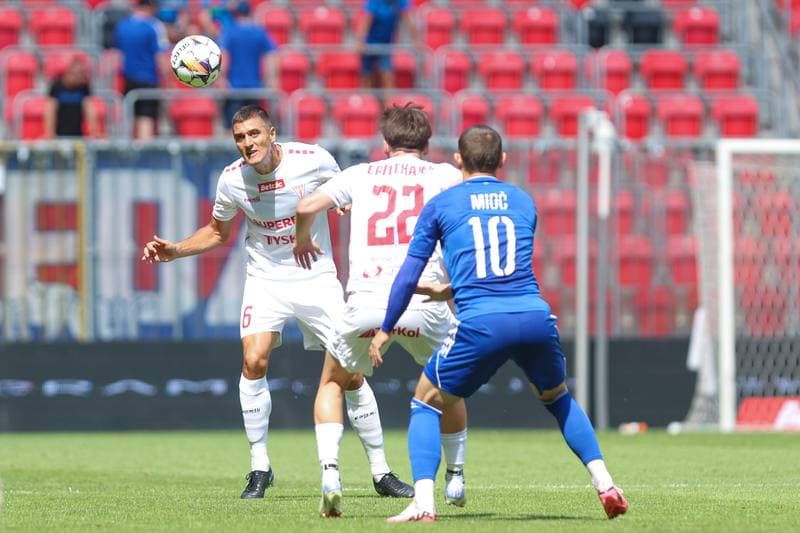 Football. Betclic I Liga. GKS Tychy - Miedz Legnica. 21.07.2024