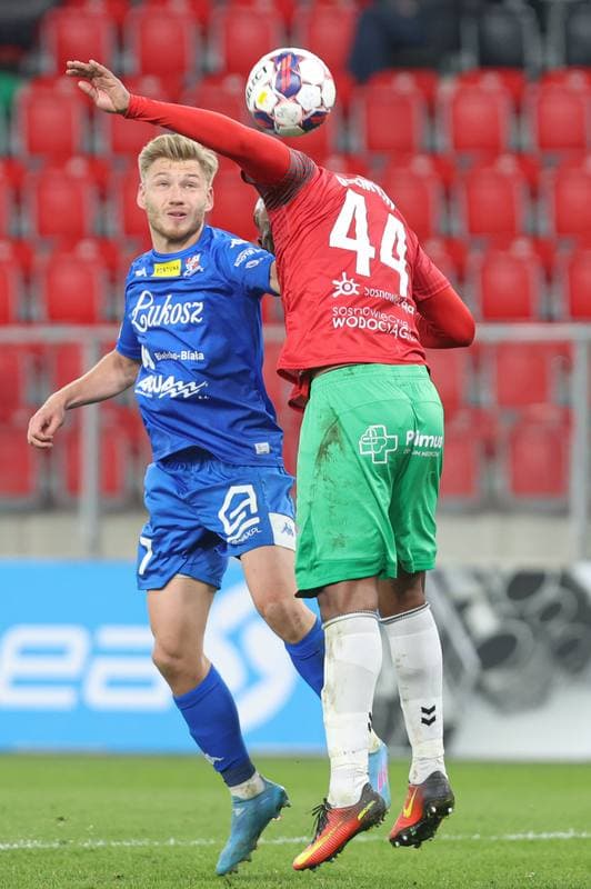 Football. Fortuna I Liga. Zaglebie Sosnowiec - Podbeskidzie Bielsko-Biala. 03.03.2024