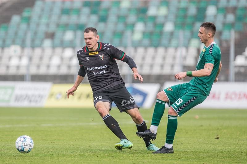 Football. Sparing. Zaglebie Sosnowiec - GKS Tychy. 13.11.2021