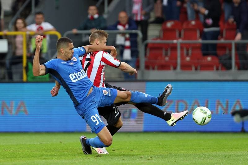 Football. Lotto Ekstraklasa. Cracovia Krakow - Piast Gliwice. 17.07.2016