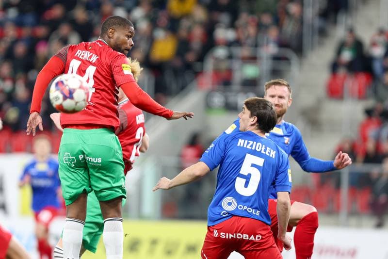 Football. Fortuna I Liga. Zaglebie Sosnowiec - Odra Opole. 10.03.2024