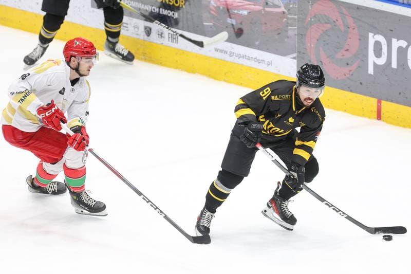 Ice Hockey. Tauron Hokej Liga. Zaglebie Sosnowiec - GKS Katowice. 12.03.2024