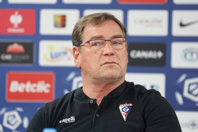 Football. Ruch Chorzow. Press Conference. 14.03.2024