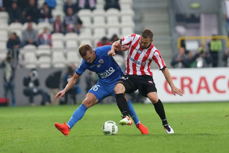 Football. Lotto Ekstraklasa. Cracovia Krakow - Piast Gliwice. 17.07.2016