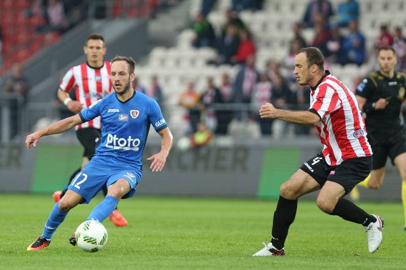 Football. Lotto Ekstraklasa. Cracovia Krakow - Piast Gliwice. 17.07.2016