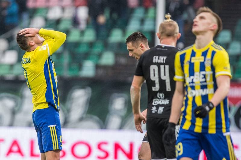 Football. Fortuna I Liga. Zaglebie Sosnowiec - Arka Gdynia. 20.11.2021