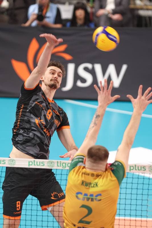 Volleyball. PlusLiga. Jastrzebski Wegiel - Aluron CMC Warta Zawiercie. 28.04.2024
