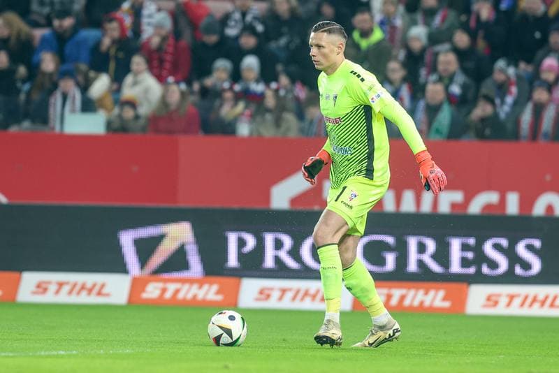 Football. PKO BP Ekstraklasa. Gornik Zabrze - Cracovia Krakow. 28.02.2025