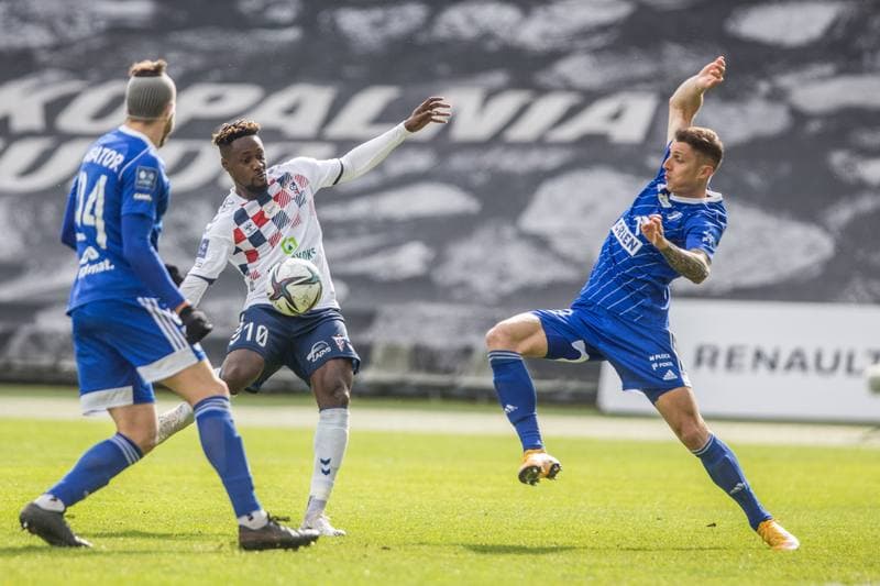 Football. PKO BP Ekstraklasa. Gornik Zabrze - Wisla Plock. 24.04.2021