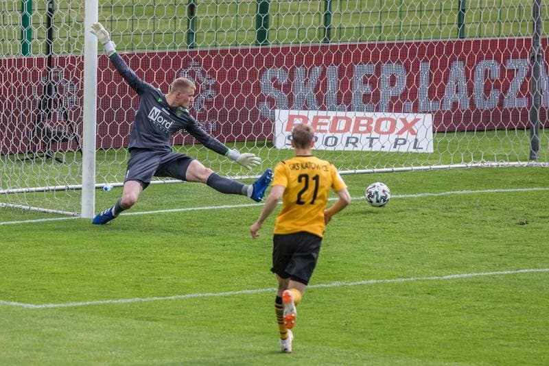 Football. eWinner II liga. GKS Katowice - Wigry Suwalki. 15.05.2021