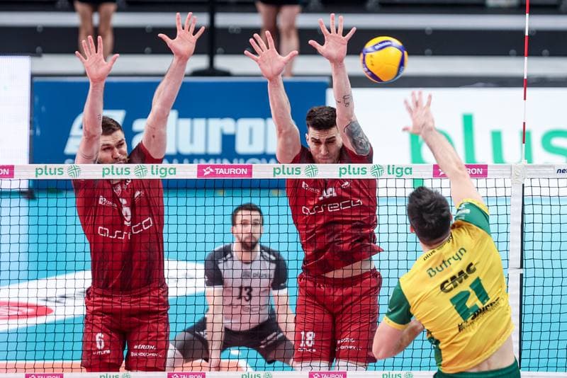 Volleyball. PlusLiga. Aluron CMC Warta Zawiercie - Asseco Resovia Rzeszow. 29.03.2025