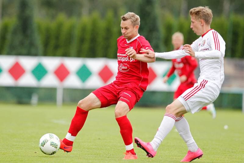 Football. Sparing. Podbeskidzie Bielsko-Biala - FK Trinec. 16.07.2016
