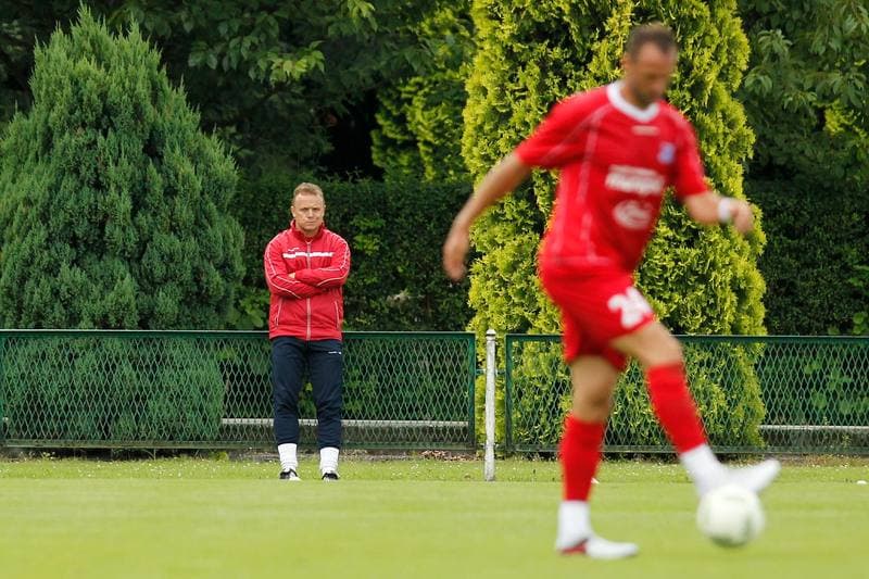 Football. Sparing. Podbeskidzie Bielsko-Biala - FK Trinec. 16.07.2016