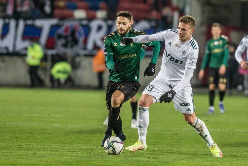 Football. PKO BP Ekstraklasa. Gornik Zabrze - Slask Wroclaw. 03.12.2021