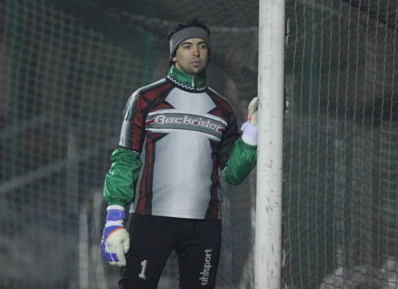 Field Hockey. Sparing. Grunwald Ruda Slaska - Beskid Andrychow. 08.02.2012
