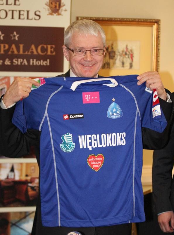 Football. Ruch Chorzow. Press Conference. 21.03.2012