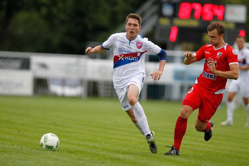 Football. Polish Cup. Rakow Czestochowa - Wisla Pulawy. 15.07.2016